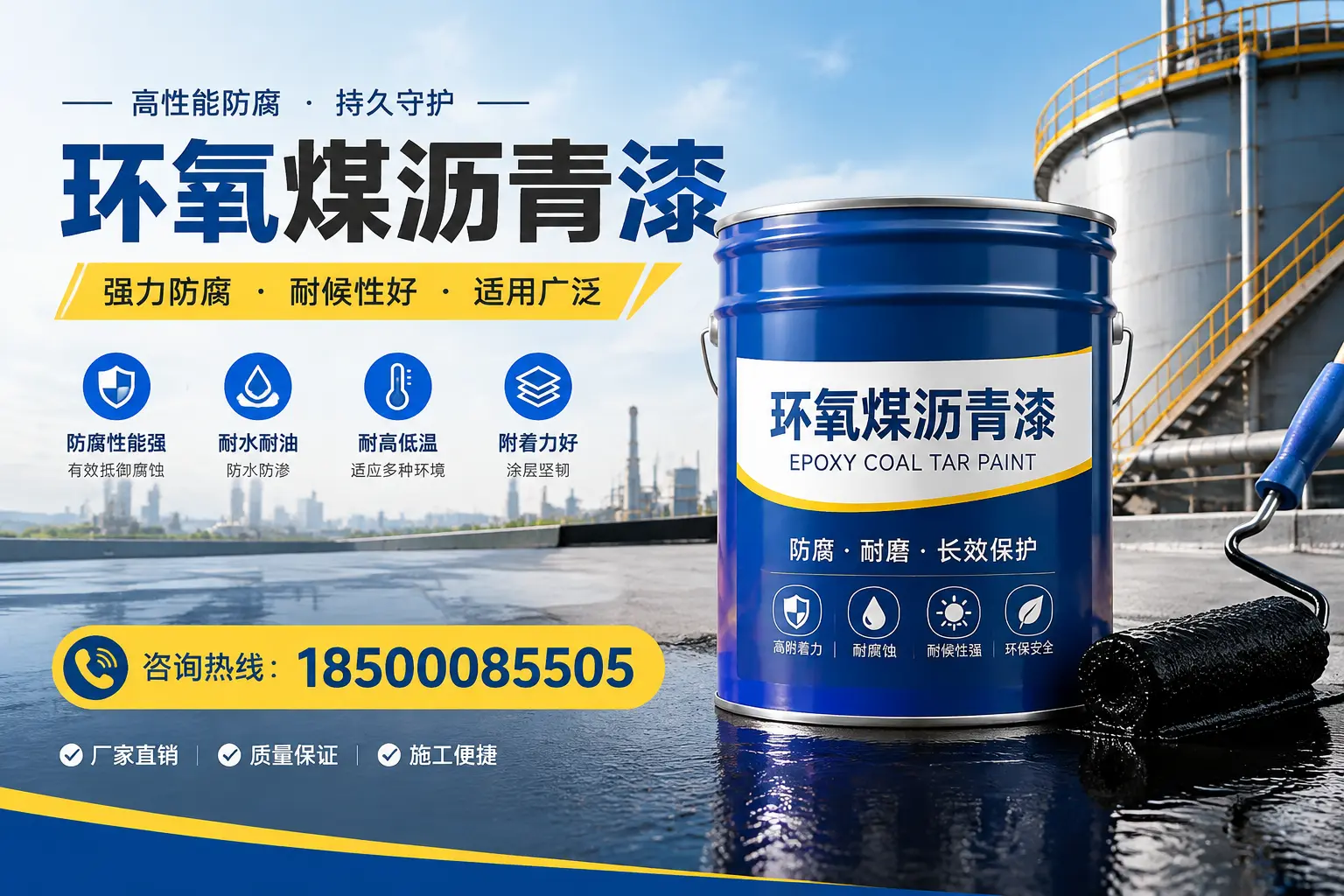 环氧煤沥青漆的储存与运输注意事项,衢州企业须知