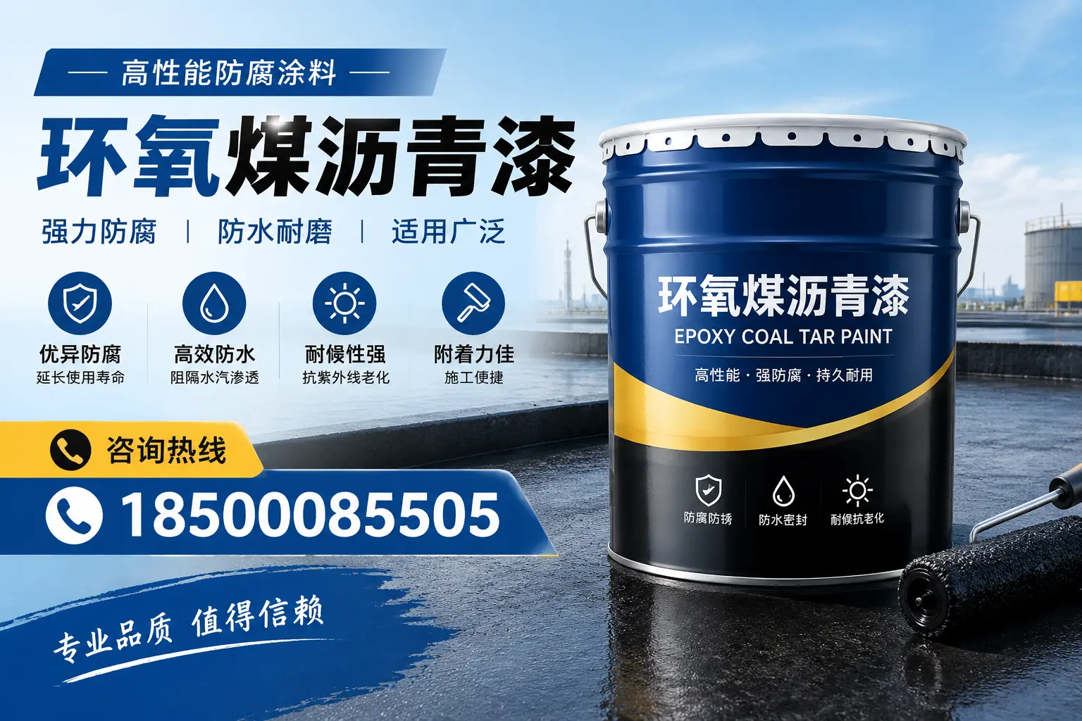 环氧煤沥青漆的主要成分与功能,衢州用户深度了解